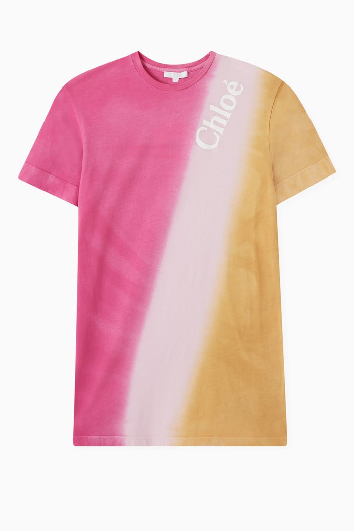 

Tie-dye Dress in Organic Cotton, Multicolour