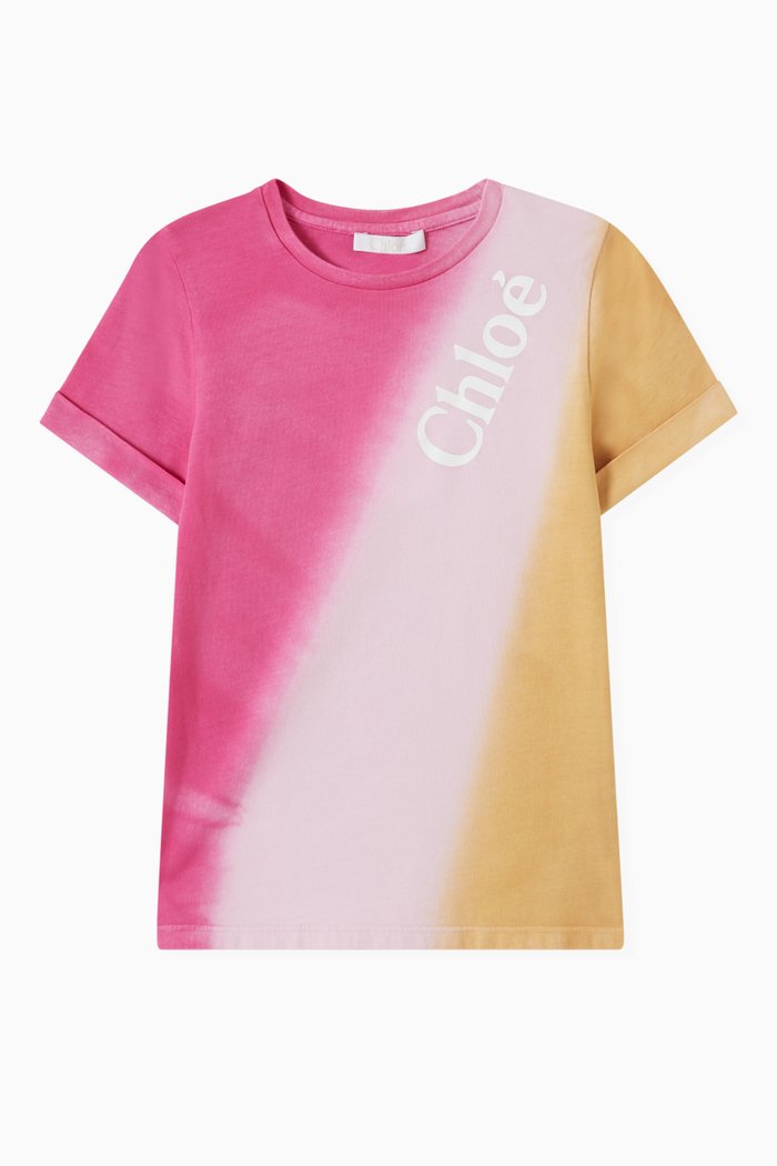 

Tie-dye T-shirt in Organcic Cotton, Multicolour