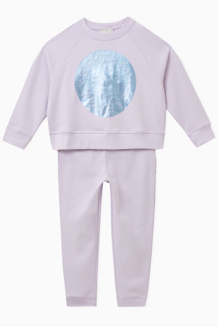 

Logo Tracksuit Set, Purple