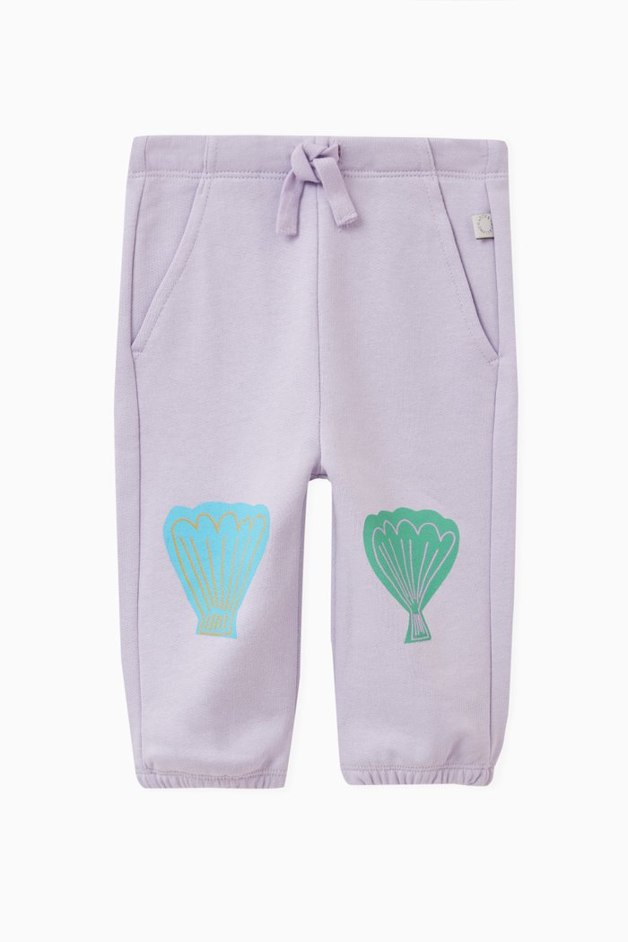 

Seashell-print Sweatpants, Purple
