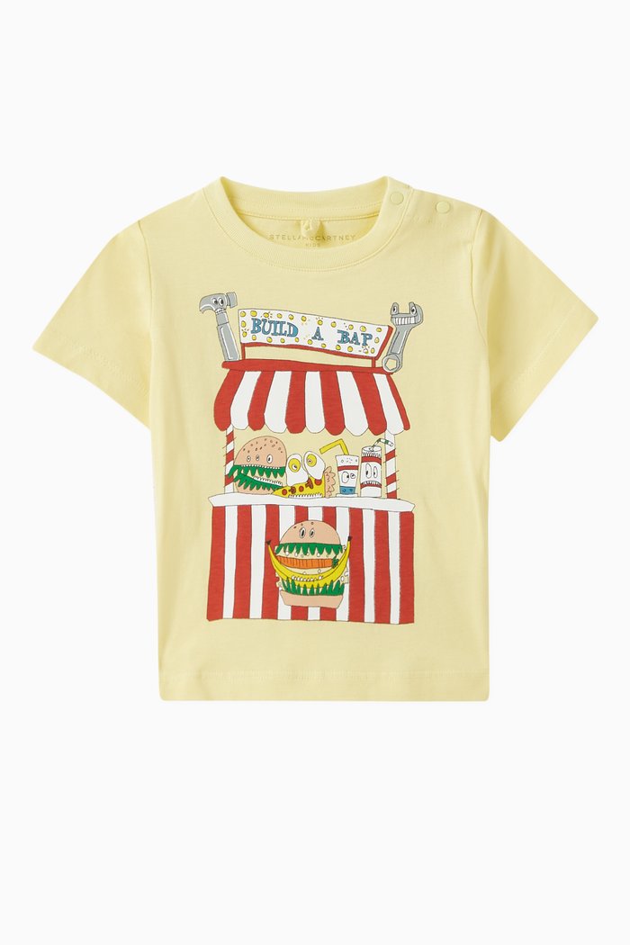 

Food Cart T-shirt in Organic Cotton, Neutral