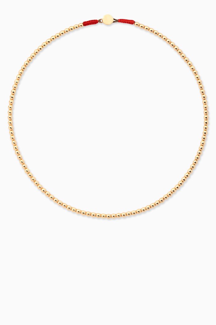 

Baby Necklace in Beads, Gold