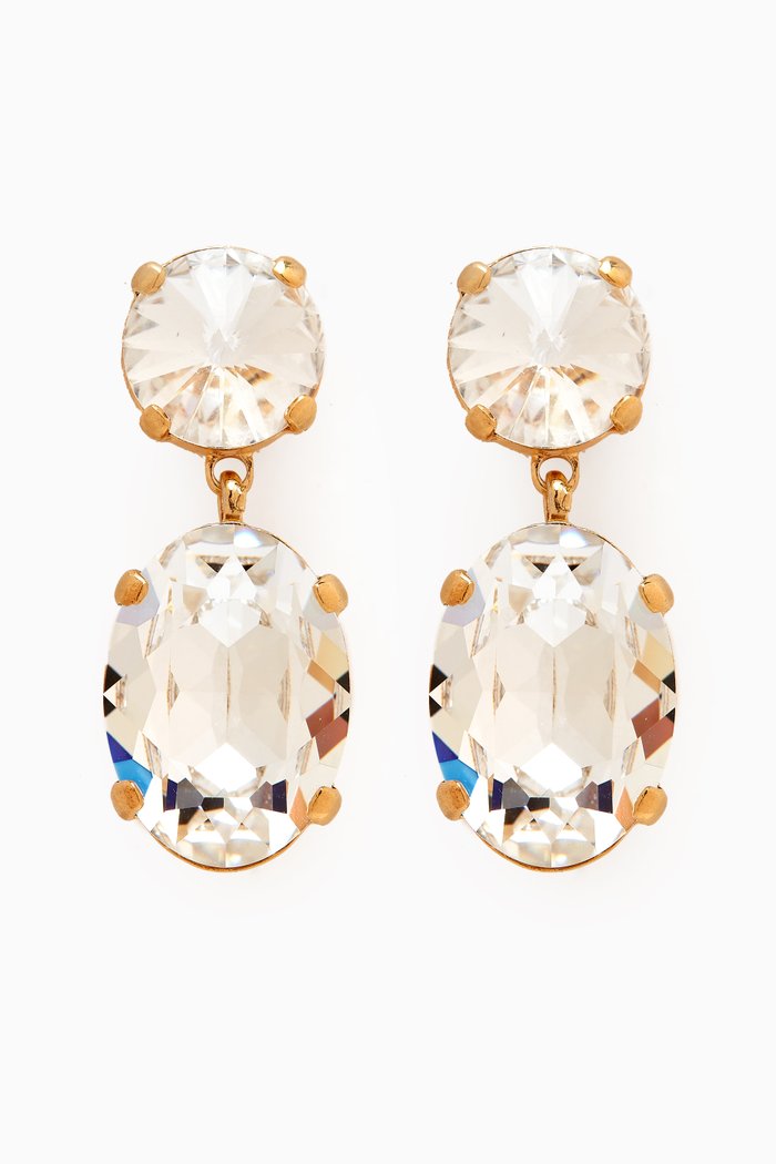 

Hip Hop But Not Baby Earrings in Gold-plated Metal
