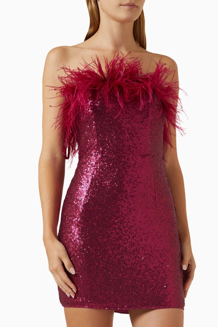 

Ezra Mini Dress, Pink