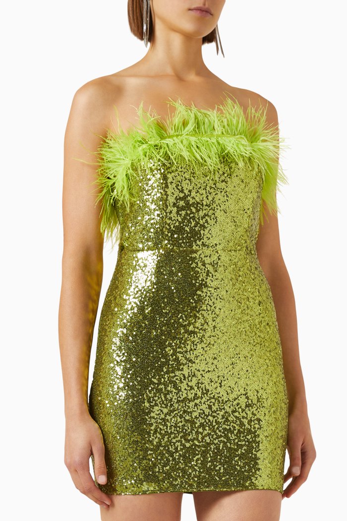 

Ezra Mini Dress, Green