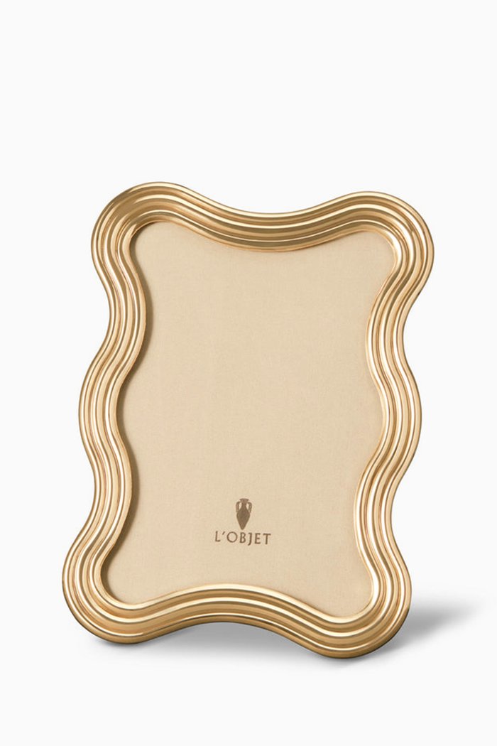 

Ripple Frame in Gold