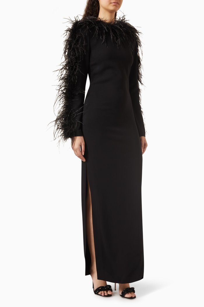 

Cabaret Maxi Dress, Black