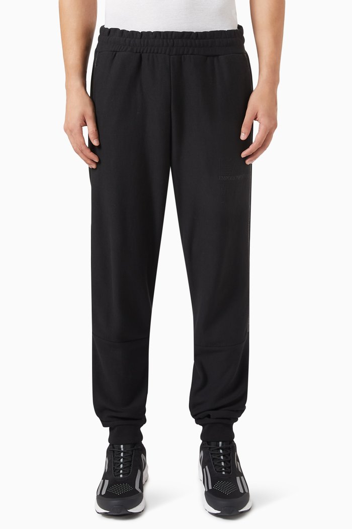

Logo Series Jogger Pants in Cotton, Black