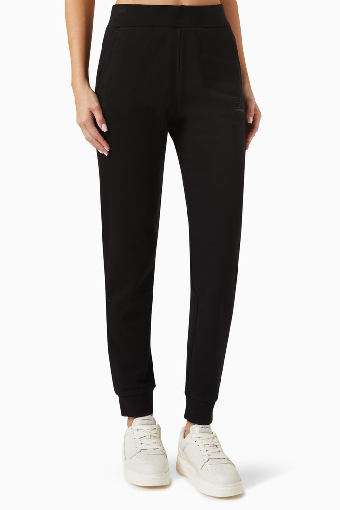 

Logo Strass Pants, Black