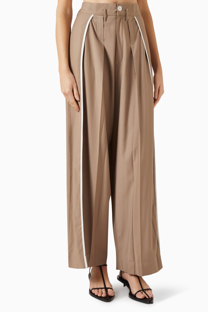 

Loose-fit Pants in Terry-rayon, Neutral