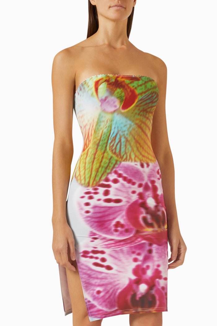 

Orchid Tube Dress in Stretch-jersey, Multicolour