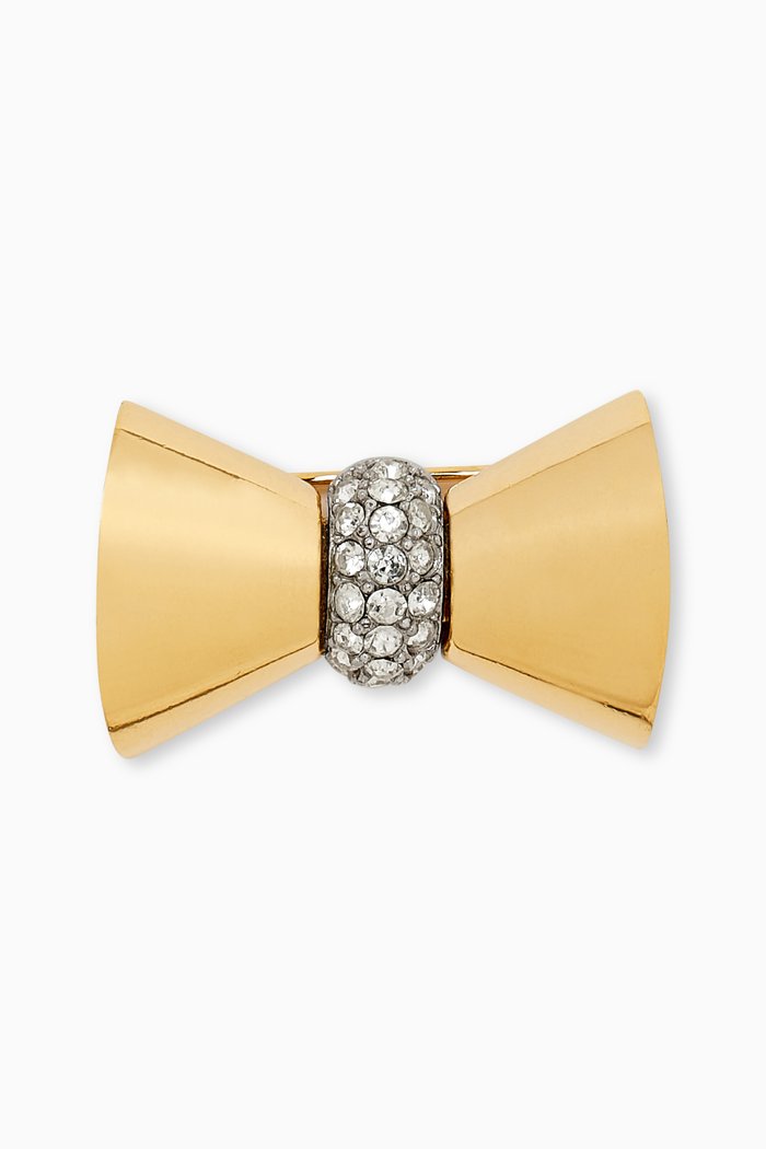 

1980s Vintage Givenchy Brooch, Gold
