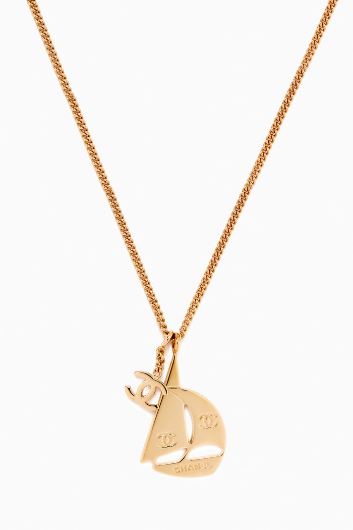 

2002s Vintage Chanel Necklace, Gold