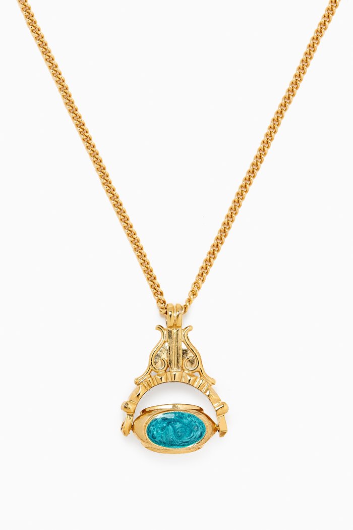 

Rediscovered Vintage Pendant Necklace, Gold