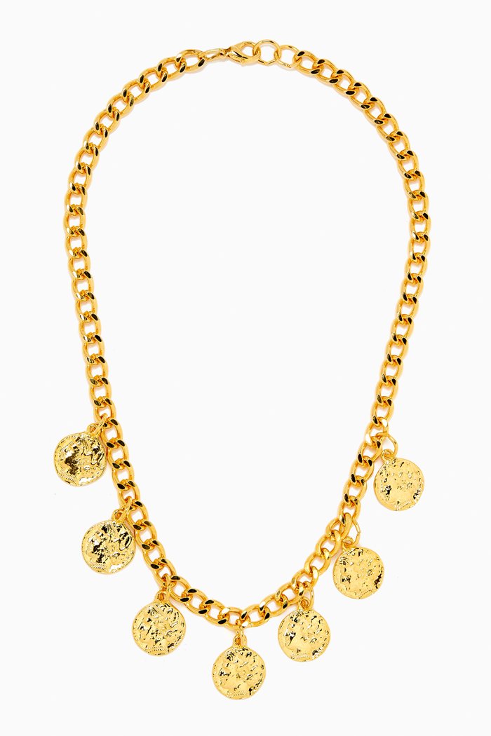 

Rediscovered 1980s Vintage Necklace, Gold