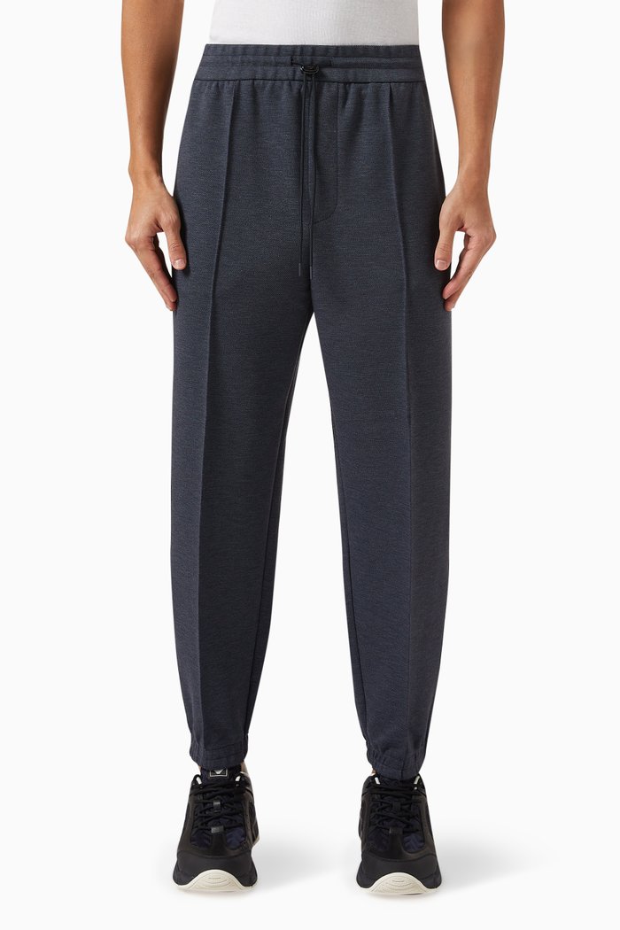 

Macro EA Joggers in Cotton Jersey, Blue