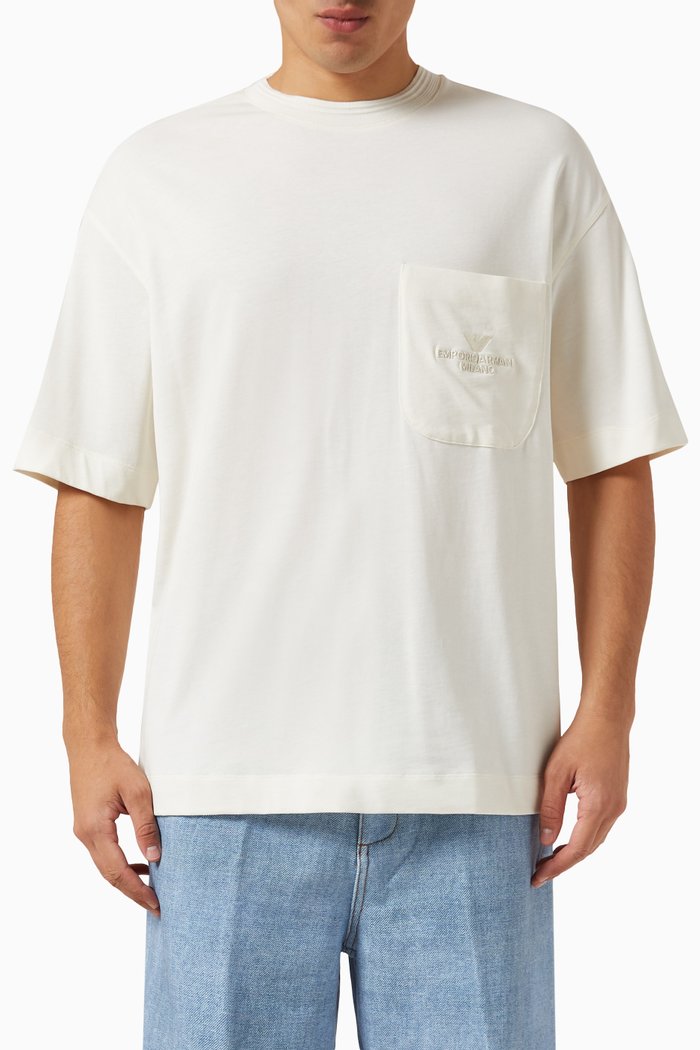 

Logo T-shirt in Cotton-jersey, Neutral
