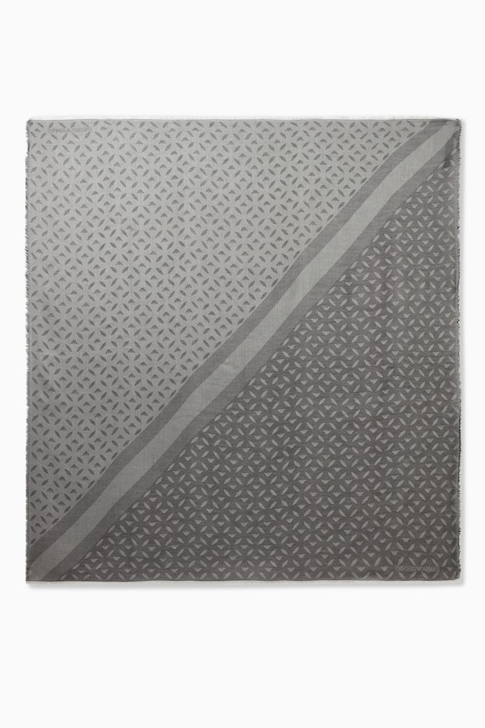 

Micro Eagle Scarf, Black