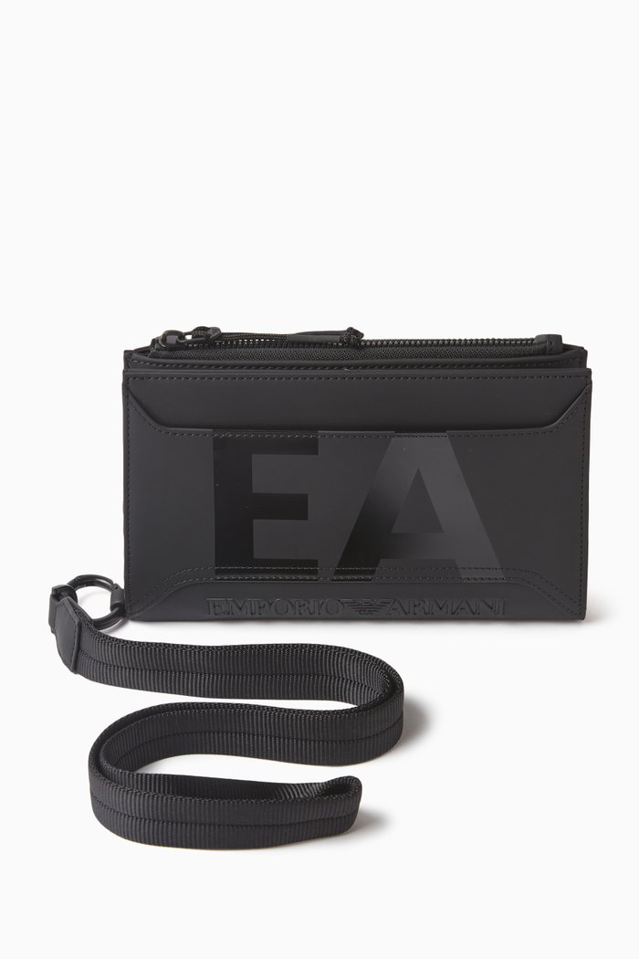 

Macro EA Logo Cardholder Case, Black