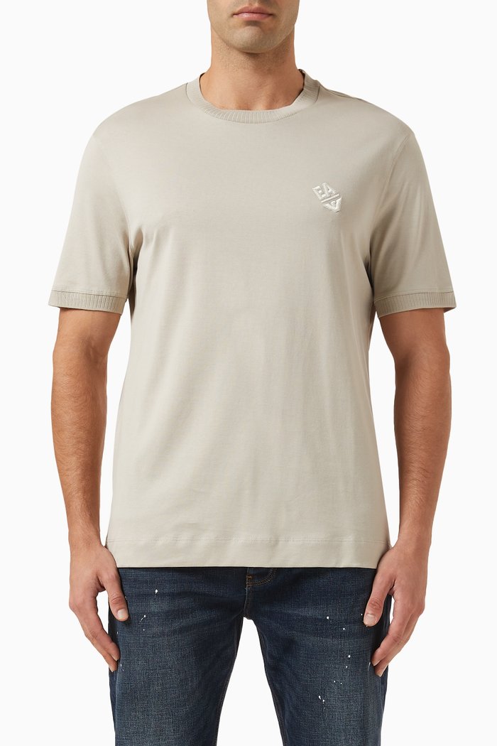 

Logo T-shirt in Cotton-jersey, Neutral