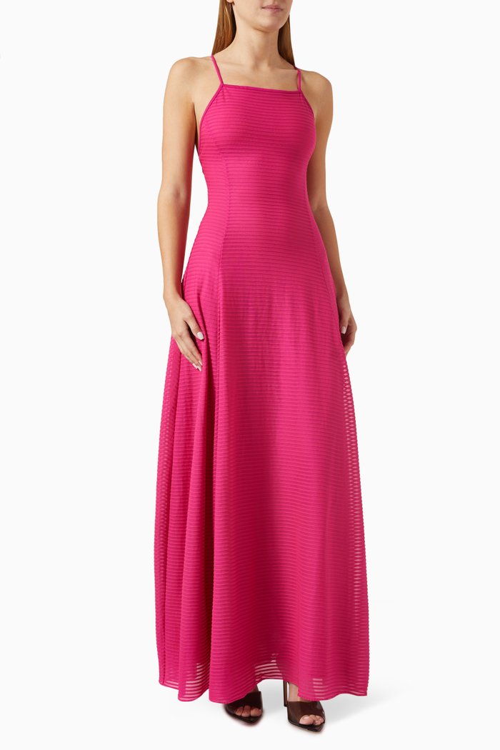 

Striped Maxi Dress, Pink