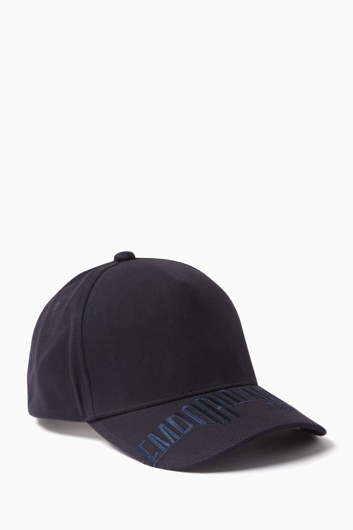 

Macro Logo Baseball Cap, Blue