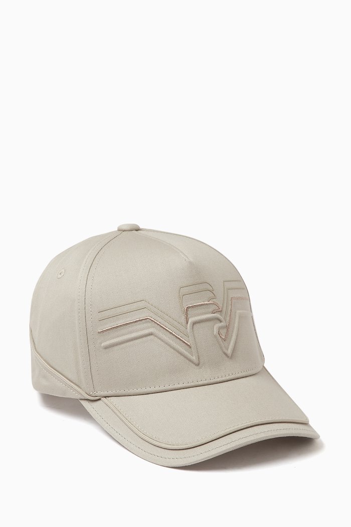 

Macro Logo Baseball Cap, Grey