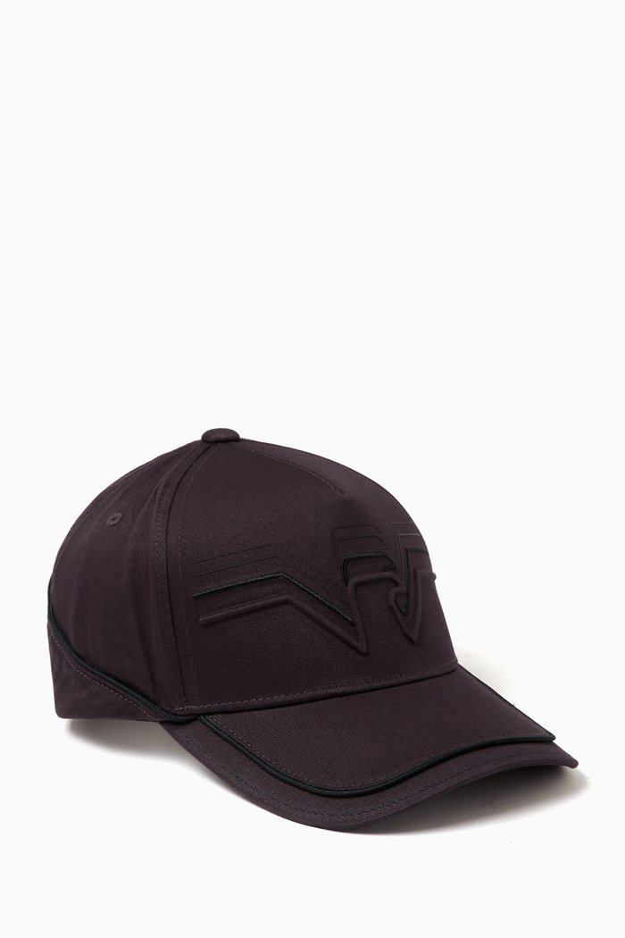 

Macro Logo Baseball Cap, Blue