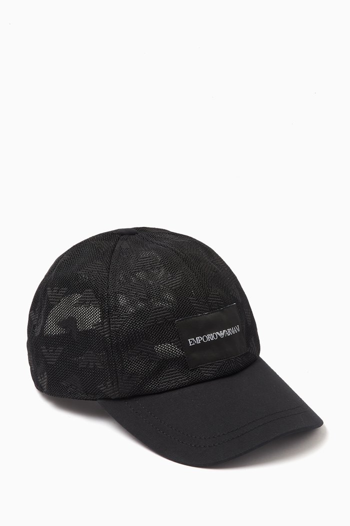 

EA Logo Baseball Hat, Black
