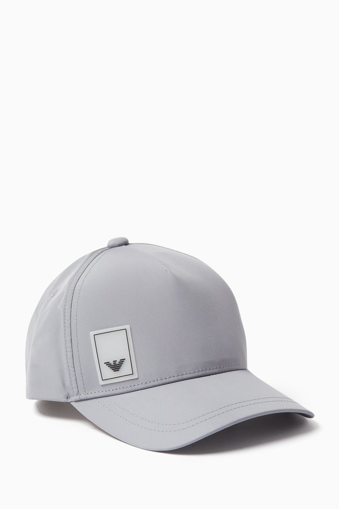 

Logo Baseball Cap in Nylon, Grey
