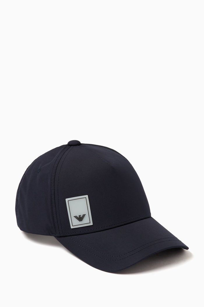 

Logo Baseball Cap in Nylon, Blue