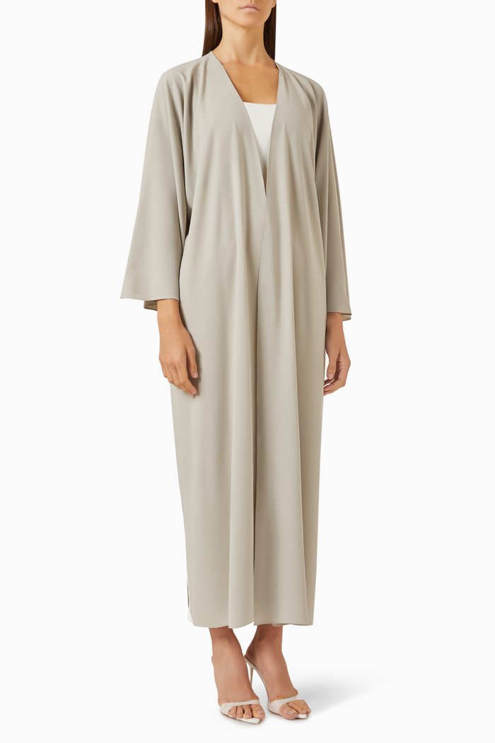 

Two-sided Abaya in Crepe, Neutral