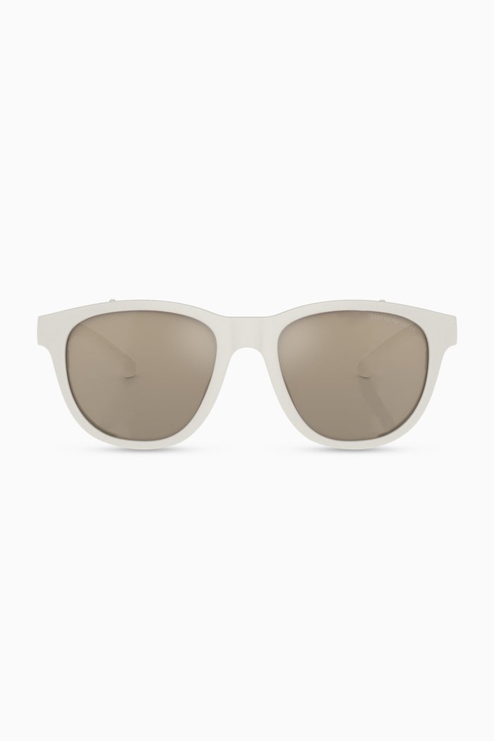 

D-frame Sunglasses in Acetate, Brown
