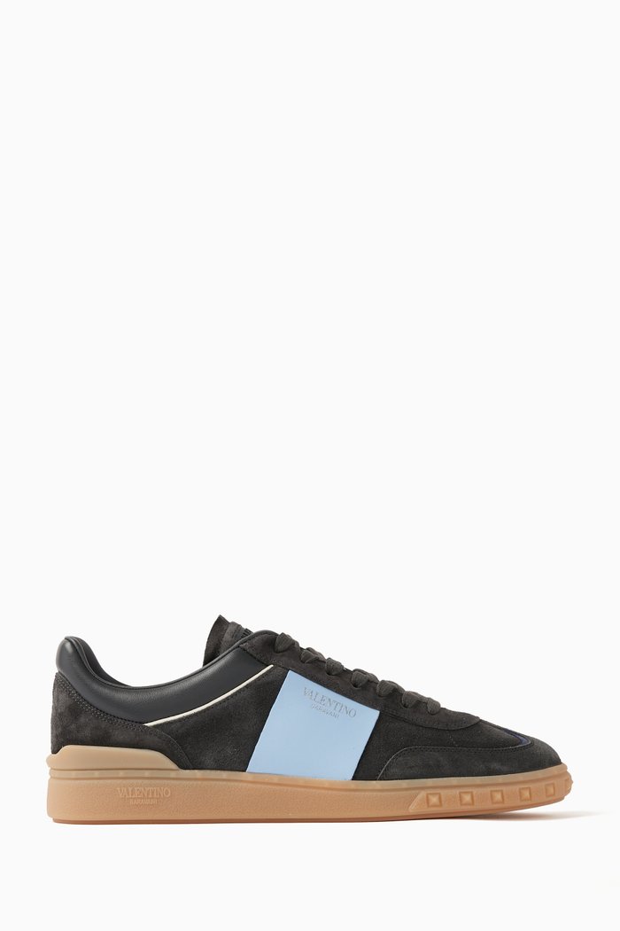 

Valentino Garavani Low-top Upvillage Sneakers in Calf Leather, Grey