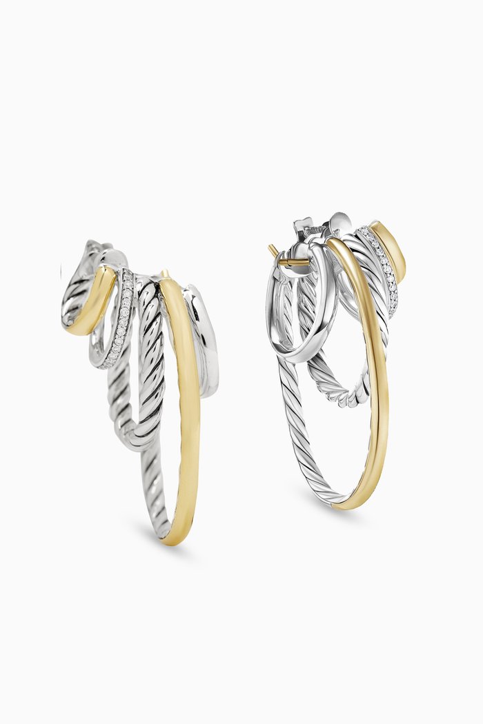

DY Mercer™ Multi Hoop Earrings in Sterling Silver