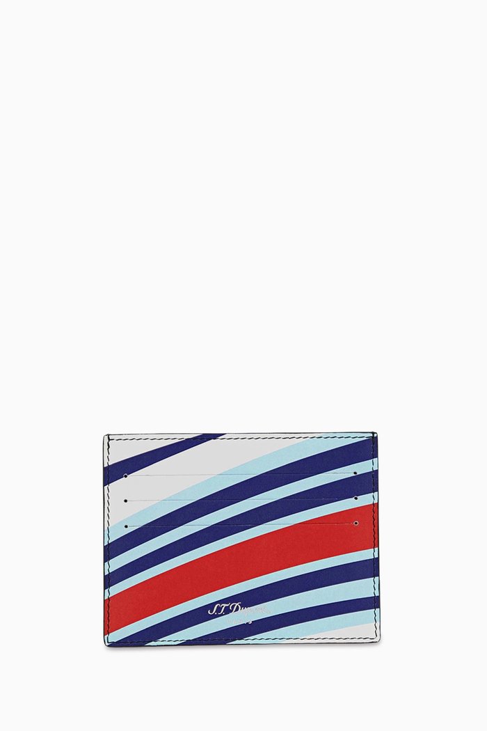 

24h Du Mans Wallet in Quilted Velvet & Leather, Black
