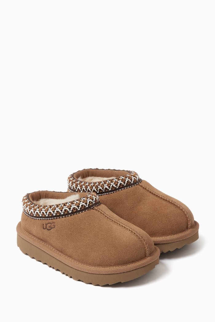 

Toddlers Tasman II Slippers in Suede, Brown