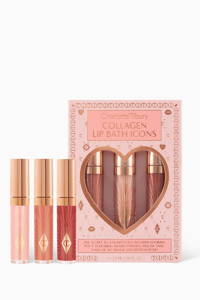 

Collagen Lip Bath Icons Kit, 3x2.6ml, 31% Savings, Colourless