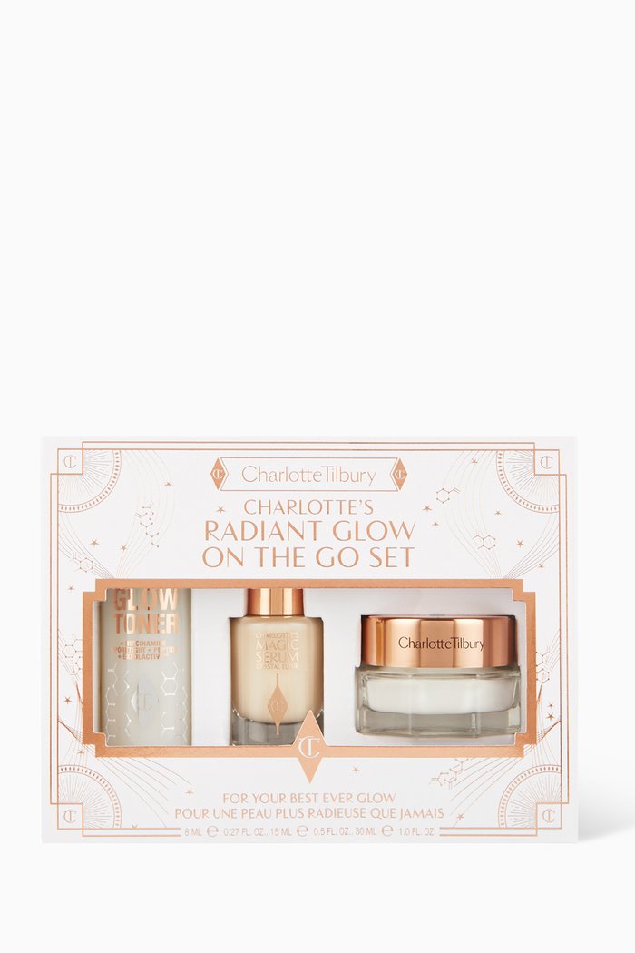 

Radiant Glow On The Go Set, 26% Savings, Colourless