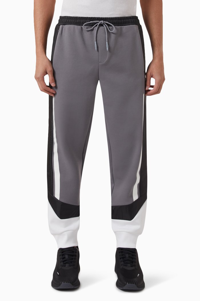 

Hadikon Logo Sweatpants in Cotton-blend, Grey