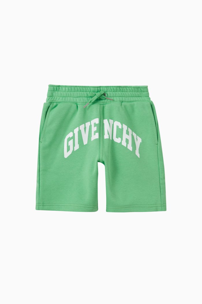 Logo Basketball Shorts, Green