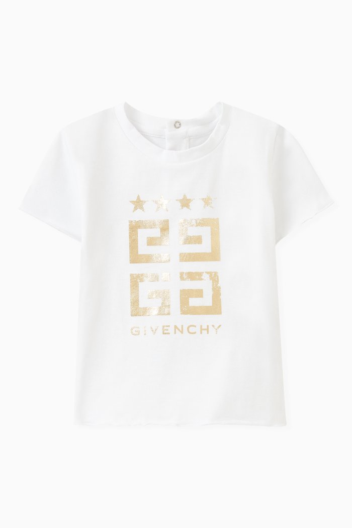 

Logo T-shirt in Cotton Jersey, White