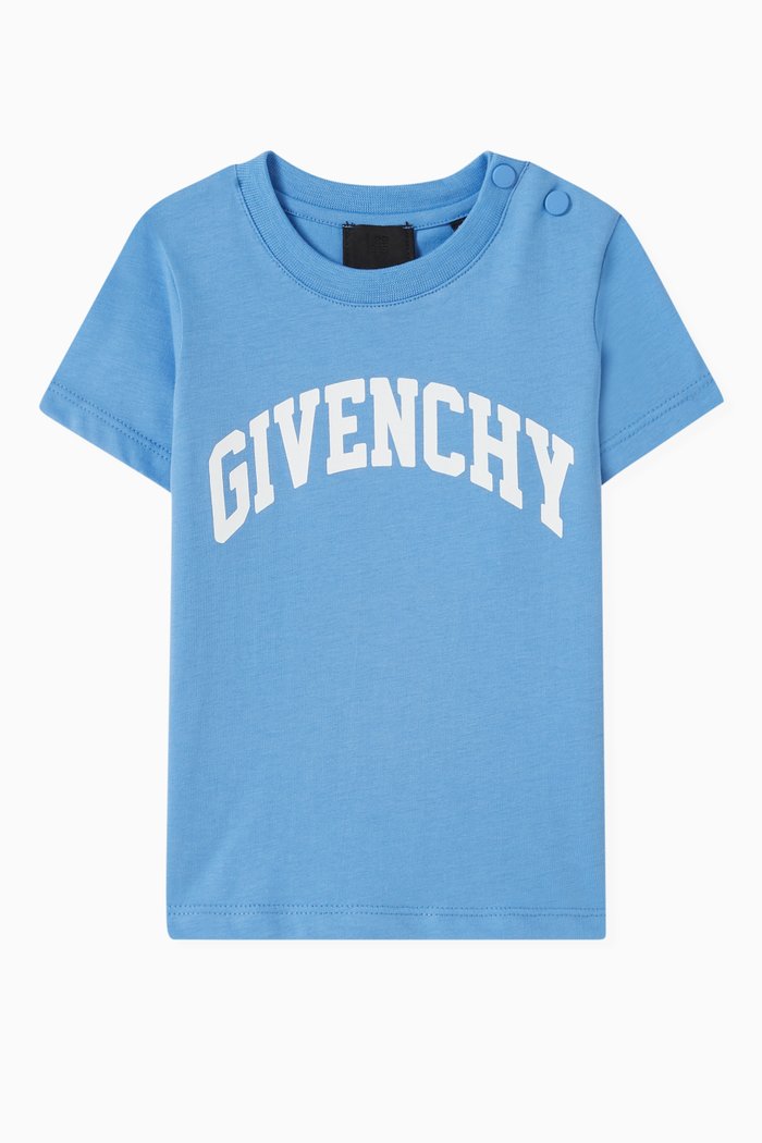 

Logo T-shirt in Cotton Jersey, Blue
