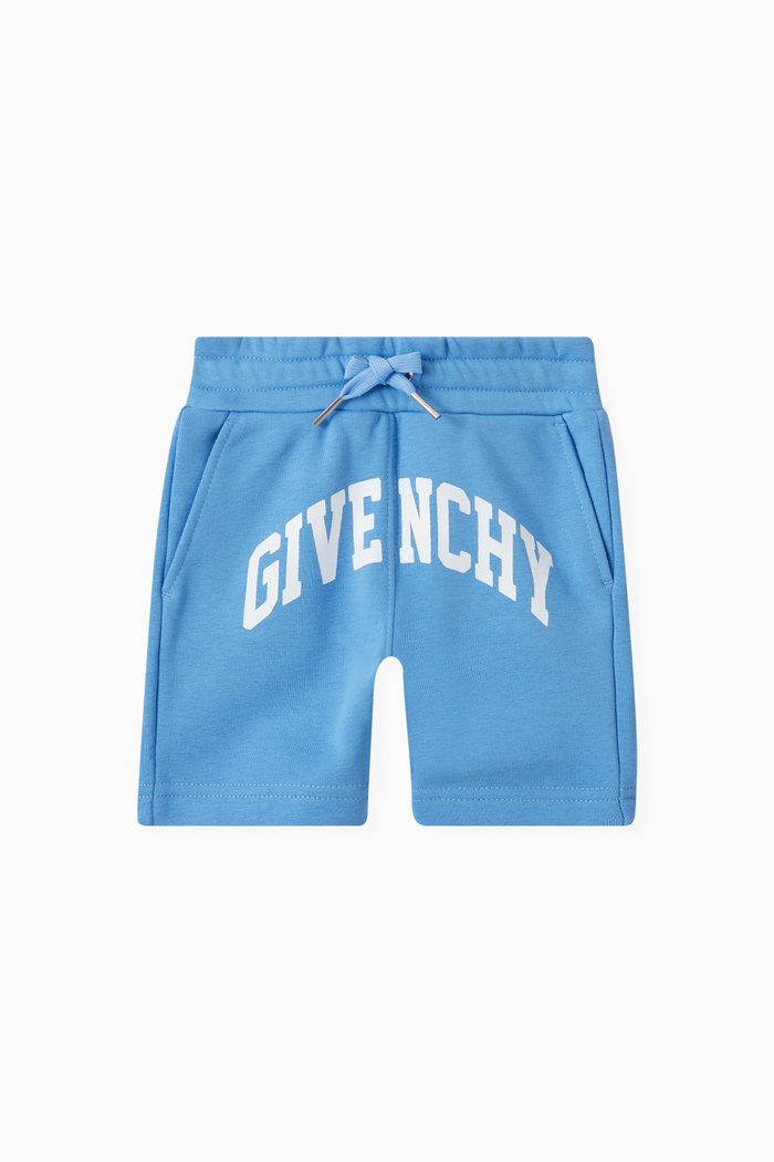 

Logo Shorts in Cotton Jersey, Blue