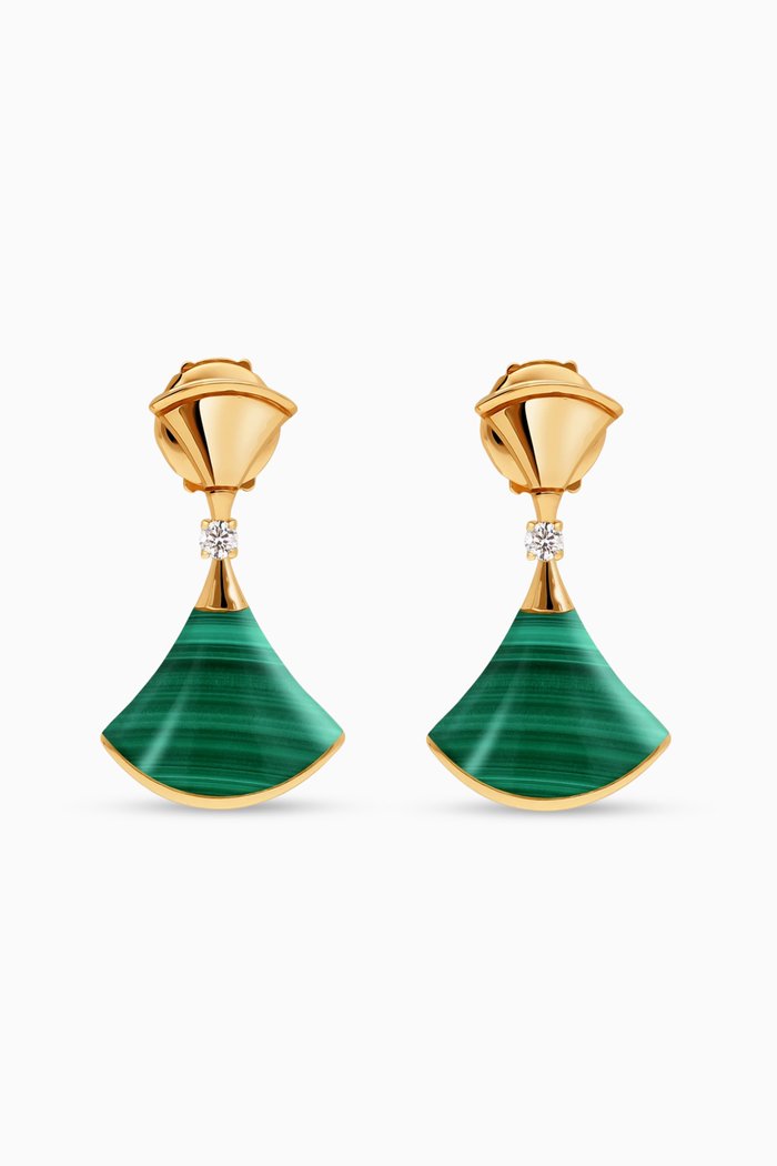 Divas' Dream Earrings in 18kt Yellow Gold