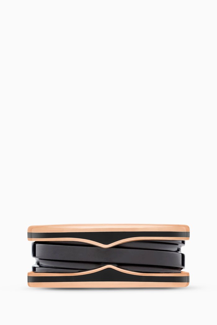 

B.zero1 Two-band Ring in 18kt Rose Gold