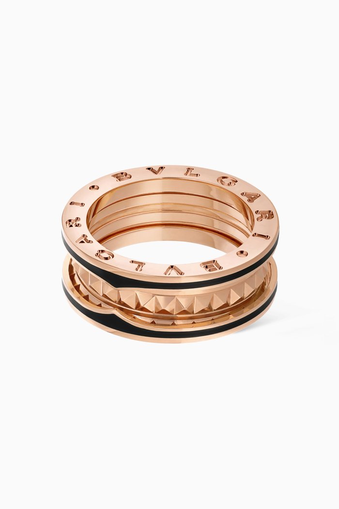 

B.zero1 Two-band Ring in 18kt Rose Gold