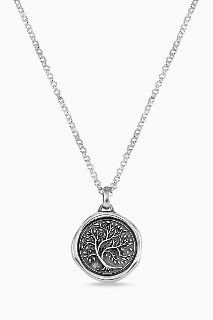 

Tree of Life Talisman Necklace in Sterling Silver