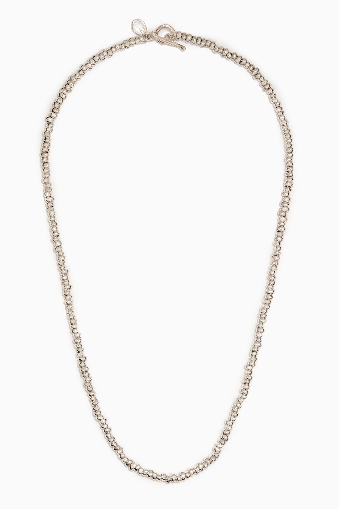 

Signature Nugget Necklace in Sterling Silver