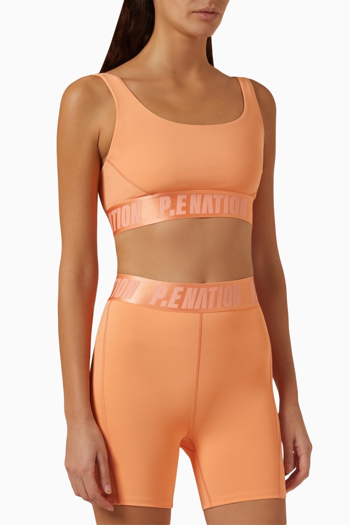 Backcheck Sports Bra, Orange